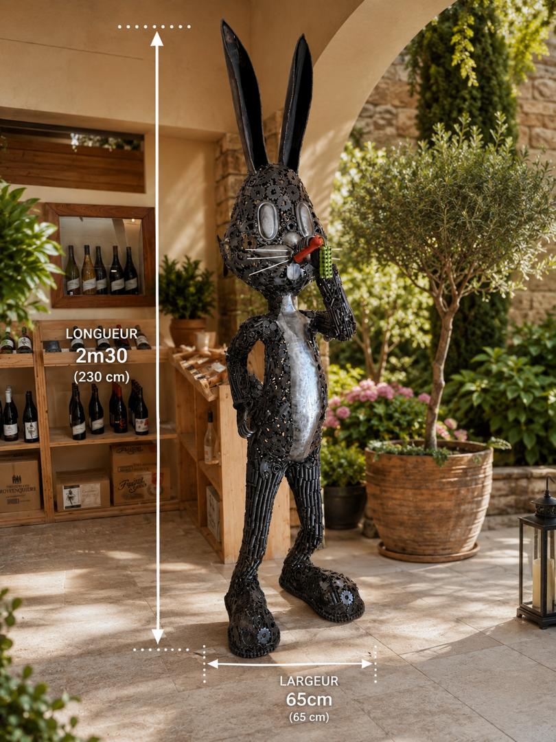 Lapin géant mécanique