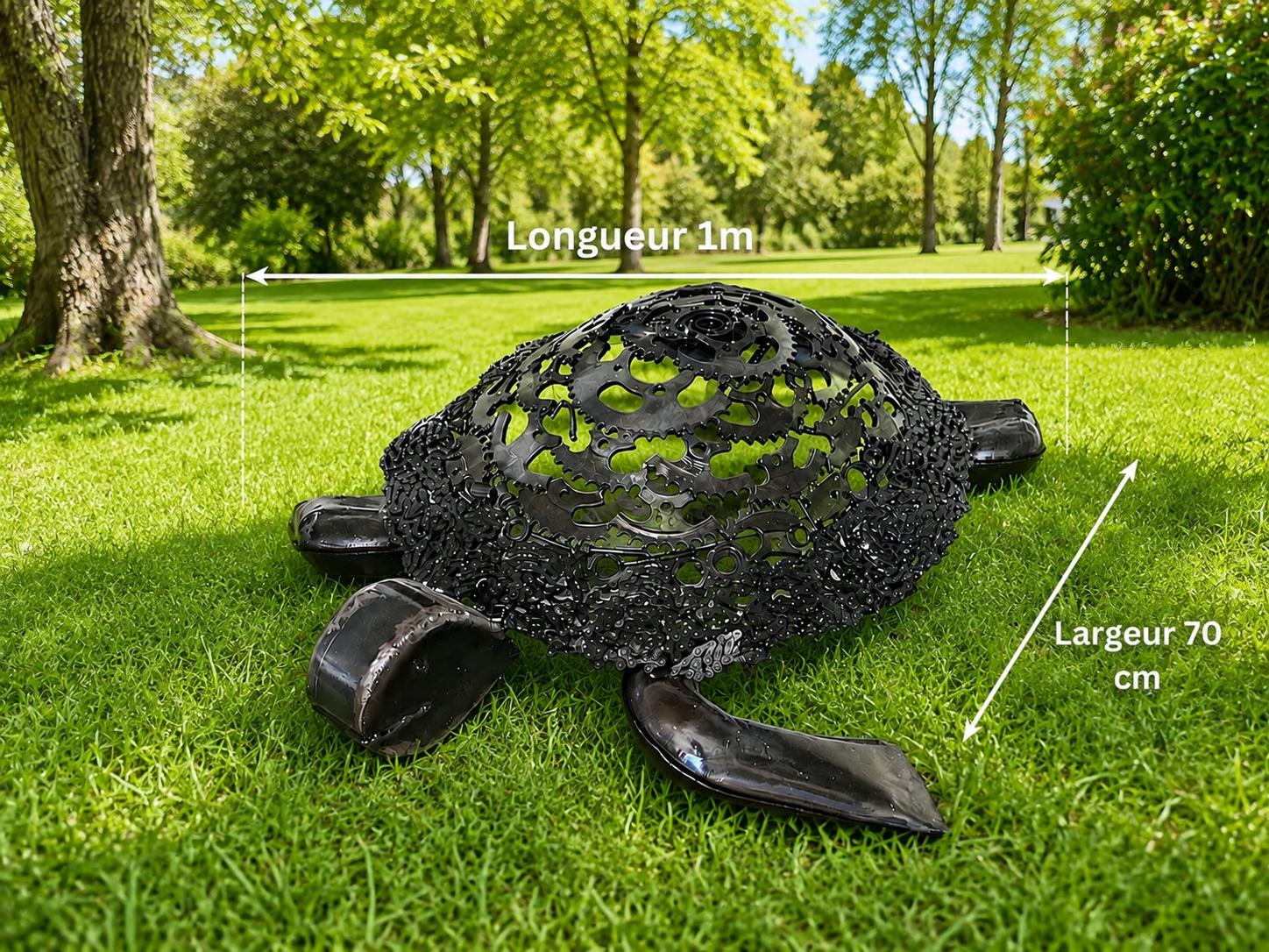 Tortue ajourée de jardin