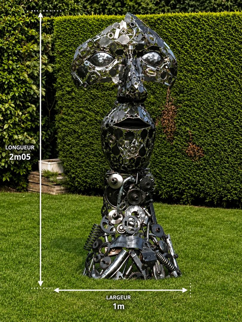 Totem Visage mécanique